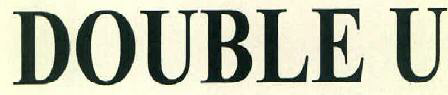 Double U Device mark 2955361 Trademark