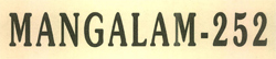 Mangalam-252 Device mark 2470360 Trademark