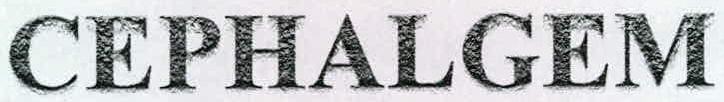 Cephalgem Device mark 2292177 Trademark