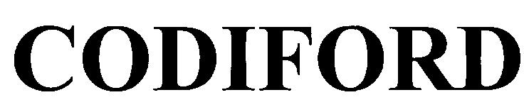 Codiford (logo) Device mark 2262673 Trademark
