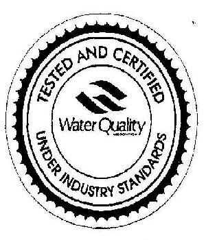 Water Quality Tested And Certified (logo) Device mark 2019393 Trademark