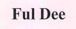 Ful Dee Device mark 2619554 Trademark