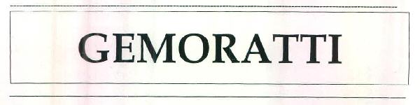 Gemoratti Device mark 2871609 Trademark