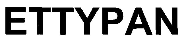 Ettypan (logo) Device mark 2279626 Trademark