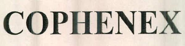 Cophenex Device mark 2433794 Trademark
