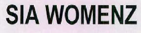 Sia Womenz Device mark 2481518 Trademark