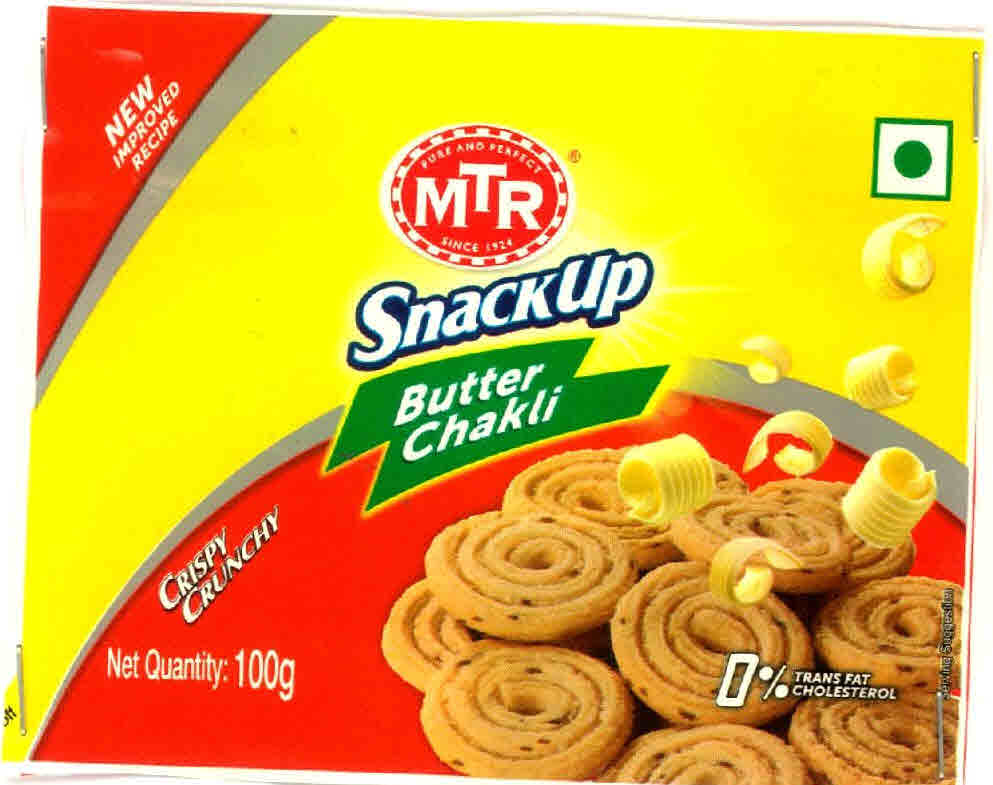 Mtr Snackup Butter Chakli Device mark 2712357 Trademark