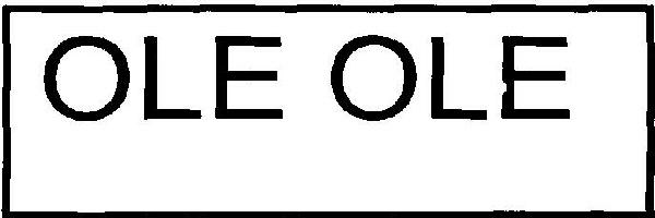 Ole Ole (device) Device mark 2505475 Trademark