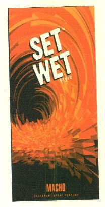 Set Wet Style Macho Device mark 2810702 Trademark