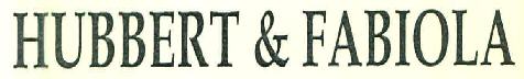 Hubbert & Fabiola Device mark 2930565 Trademark