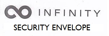 Infinity Security Envelope Device mark 2465683 Trademark