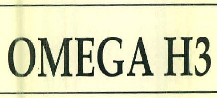 Omega H3 Device mark 2907830 Trademark