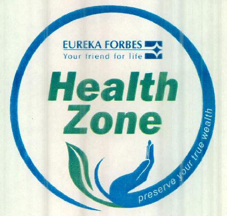 Health Zone (device Of Hand) Device mark 2430141 Trademark