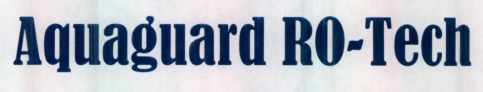 Aquaguard Ro-tech Device mark 2350406 Trademark