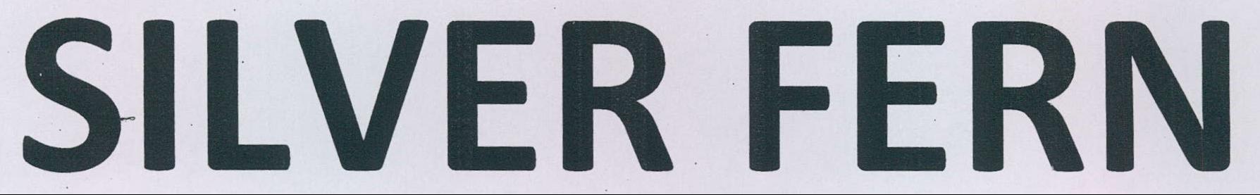 Silver Fern Device mark 2120625 Trademark