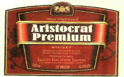Aristocrat Premium. Device mark 2605777 Trademark