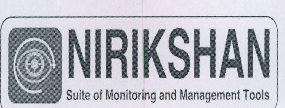 Nirikshan Suite Of Monitoring And Management Tools Device mark 2127818 Trademark