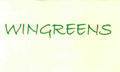 Wingreens (label) Device mark 2727930 Trademark