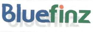 Bluefinz(label) Device mark 2914559 Trademark
