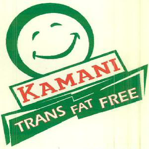 Kamani Trans Fat Free Device mark 2587383 Trademark