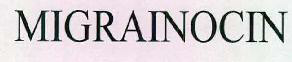 Migrainocin Device mark 2477025 Trademark