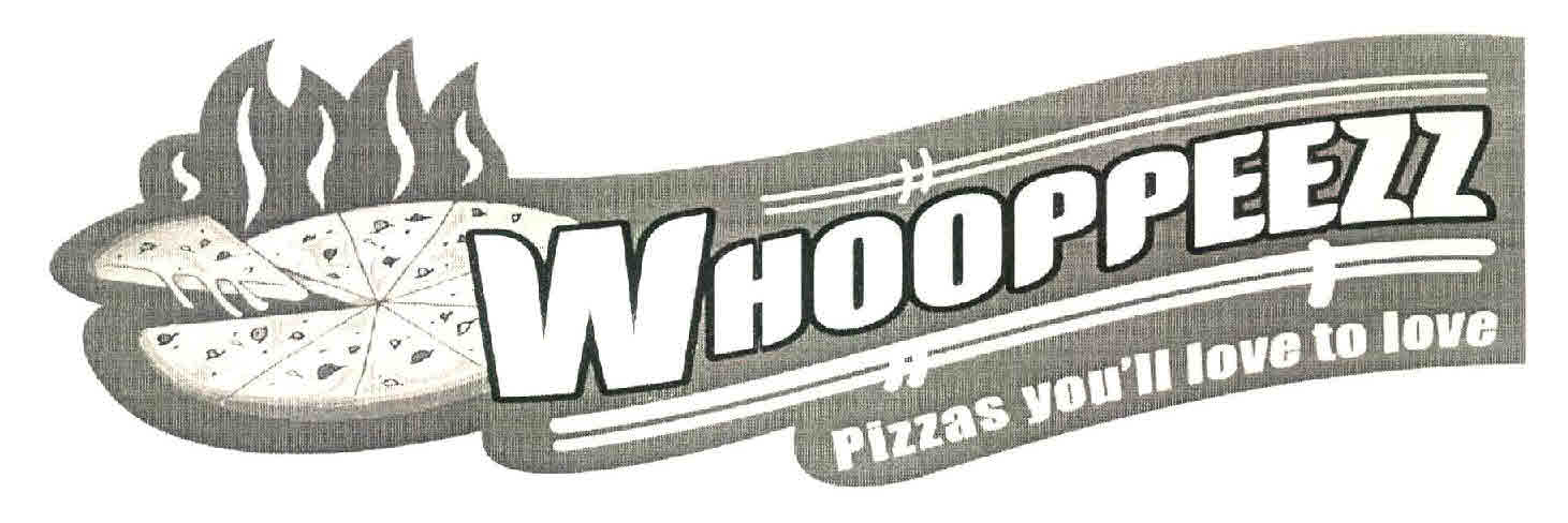Whooppeezz Pizzas You'll Love To Love Device mark 2690006 Trademark