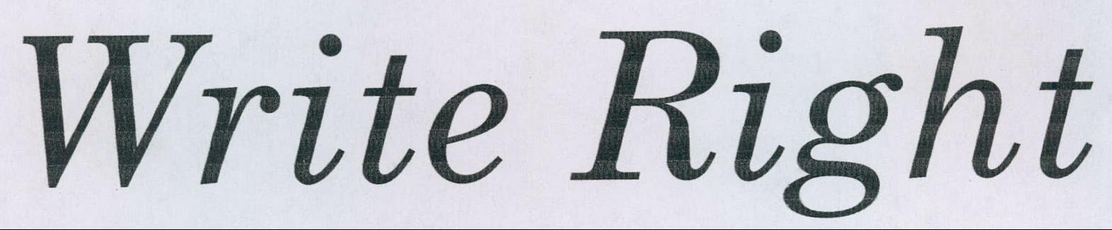 Write Right Device mark 2004054 Trademark
