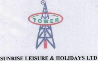 Tower Sunrise Leisure&holidays Ltd. Device mark 2030365 Trademark