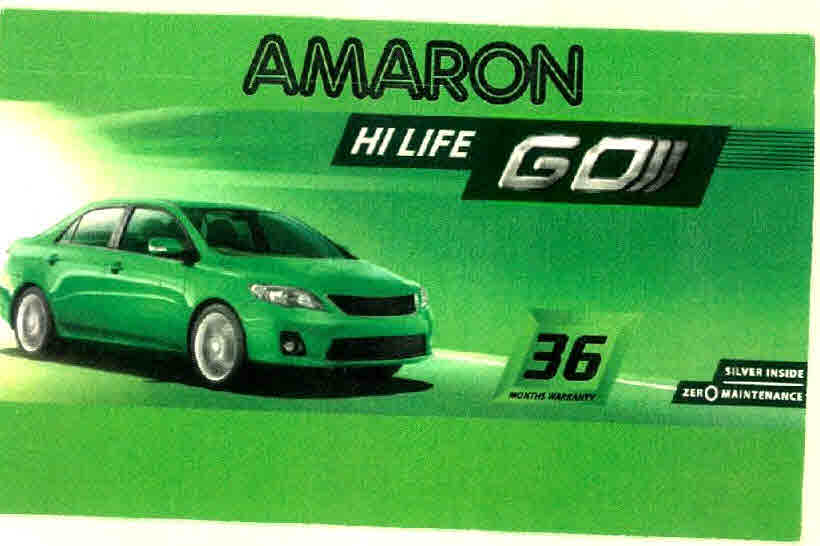 Amaron Hi Life Go 36 Device mark 2677217 Trademark