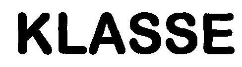 Klasse (device) Device mark 2469375 Trademark
