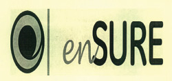 En Sure With E Logo Device mark 2585083 Trademark