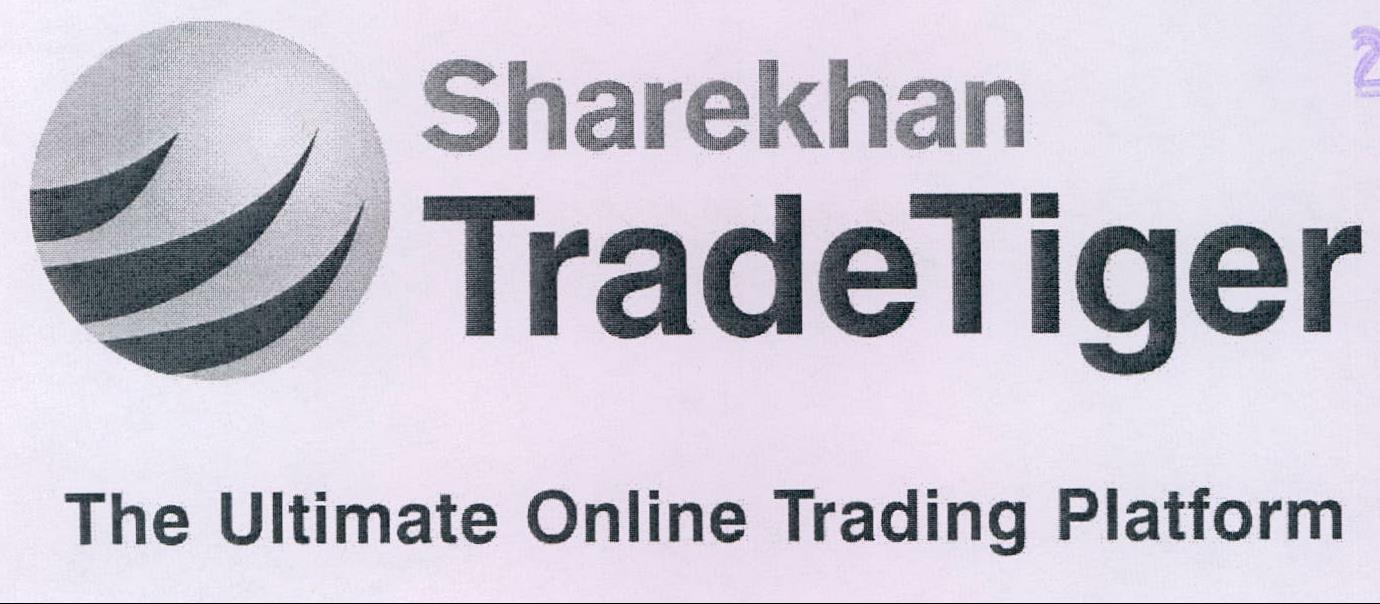 Sharekhan Trade Tiger The Ultimate Online Trading Platform Device mark 2070860 Trademark