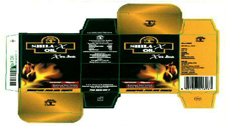 Shila-x Oil (label) Device mark 2497437 Trademark