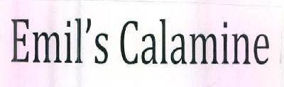 Emil's Calamine Device mark 2577945 Trademark