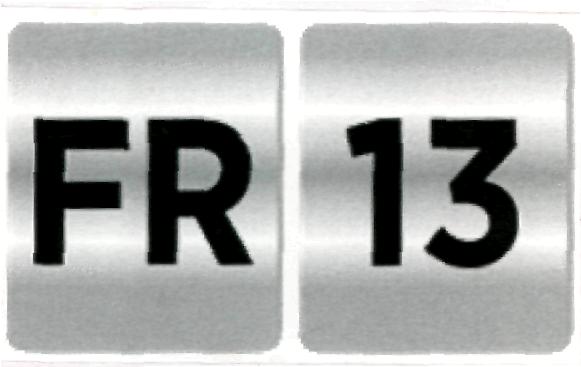Fr 13 (device) Device mark 2257387 Trademark