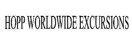 Hopp Worldwide Excursions (device) Device mark 2351789 Trademark