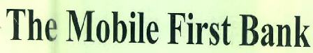 The Mobile First Bank Device mark 2942862 Trademark