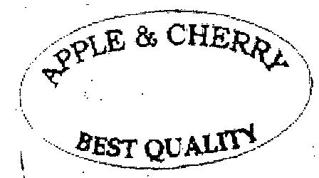 Apple & Cherry Best Quality (device) Device mark 2155802 Trademark
