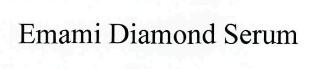 Emami Diamond Serum Device mark 2600533 Trademark