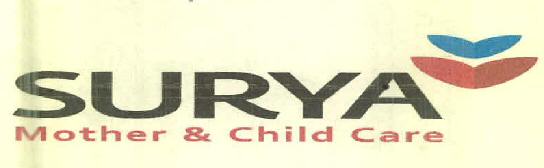 Surya Mother & Child Care Device mark 2937983 Trademark