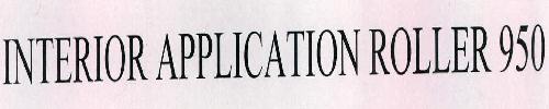 Interior Application Roller 950 Device mark 2338150 Trademark