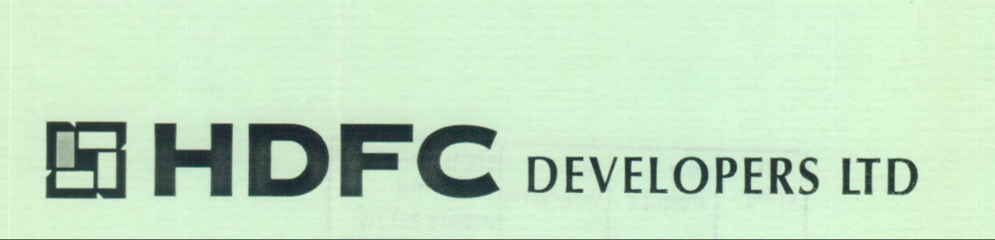 Hdfc Developers Ltd. Device mark 2062395 Trademark