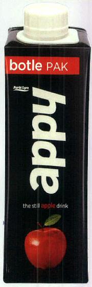 Parle Agro Appy Botle Pak Device mark 2654741 Trademark