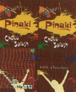 Pinaki Choco Splash (device Of Human Being) Device mark 2341379 Trademark