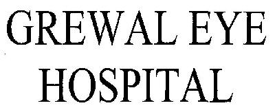 Grewal Eye Hospital Device mark 2933647 Trademark