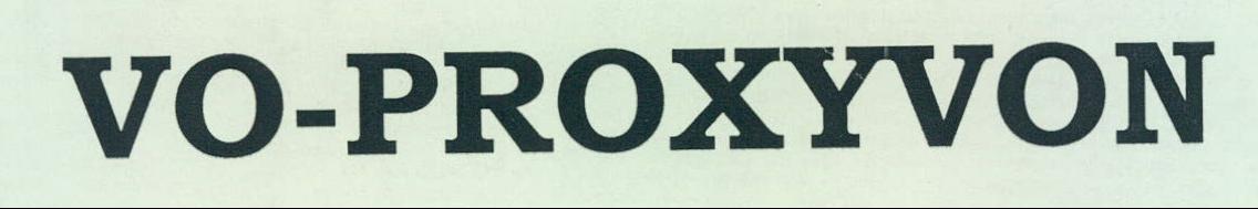 Vo-proxyvon Device mark 2142972 Trademark