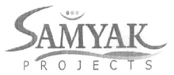 Samyak Projects (device) Device mark 2544249 Trademark