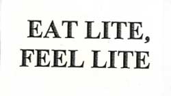 Eat Lite, Feel Lite Device mark 2086019 Trademark