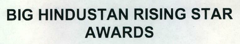 Big Hindustan Rising Star Awards Device mark 2280875 Trademark