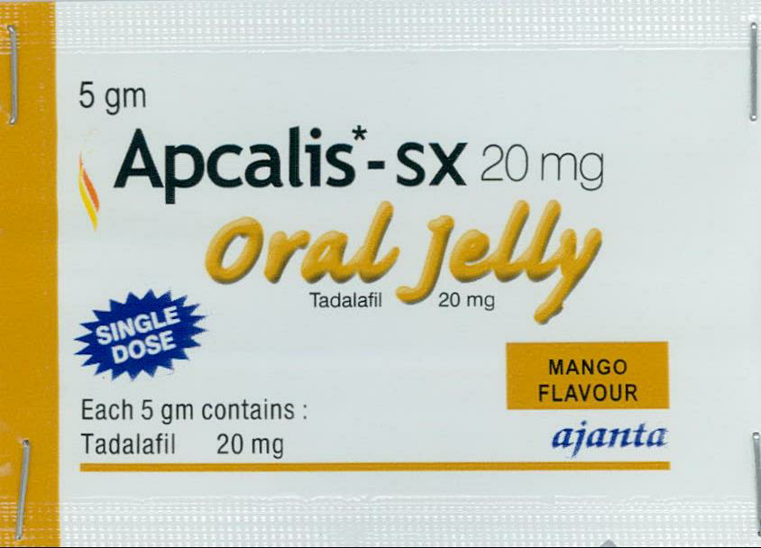 Apcalis*-sx 20mg Oral Jelly Device mark 2151193 Trademark